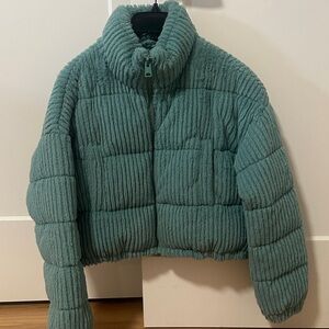 Urban Outfitters Fuzzy Blue Jacket